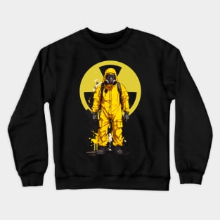 Hazmat Suit Gas Mask Crewneck Sweatshirt